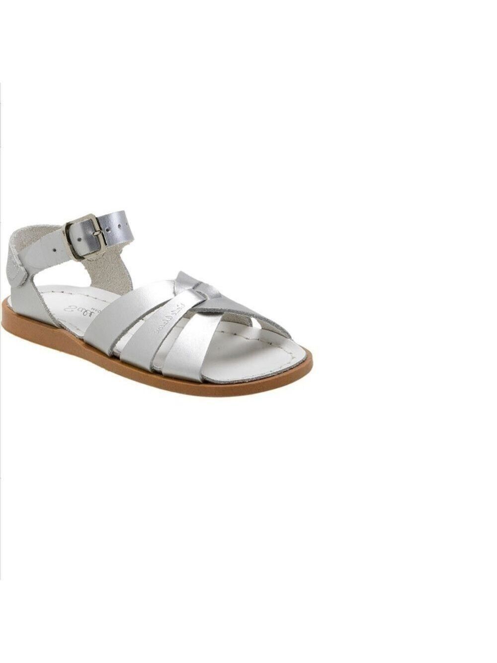 SILVER salt water sandals